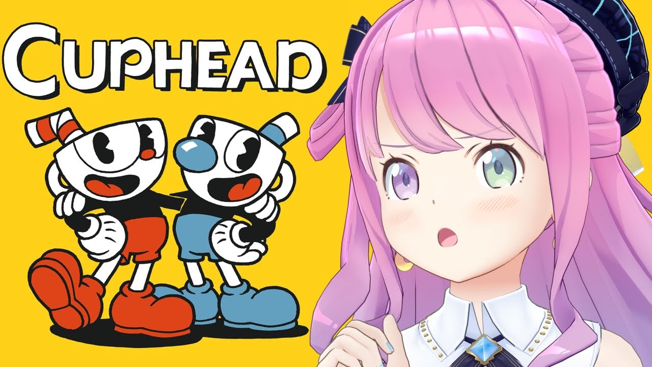 【 Cuphead 】＃１ 初見プレイで高難易度ゲームカップヘッドに挑戦してみるのら！！！【姫森ルーナ/ホロライブ】
