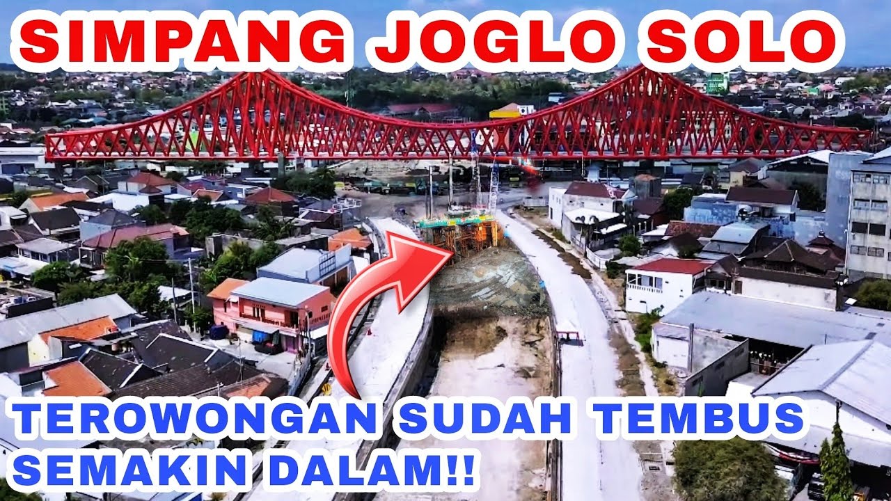 TEROWONGAN TEMBUS MAKIN DALAM‼️Simpang Joglo Solo Sudah Dekat Selesai