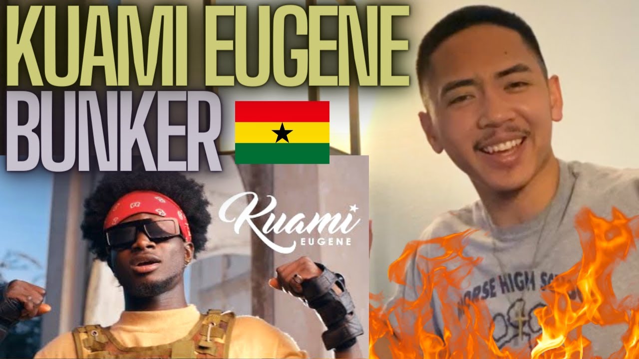 Kuami Eugene - Bunker (Official Video) AMERICAN REACTION! Ghana Afrobeats Music 🇬🇭🔥