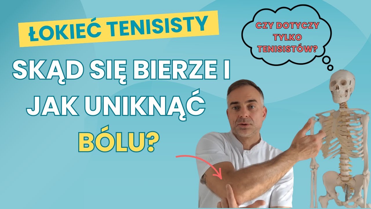 Łokieć tenisisty - czy tylko sportowcy mają ten problem?