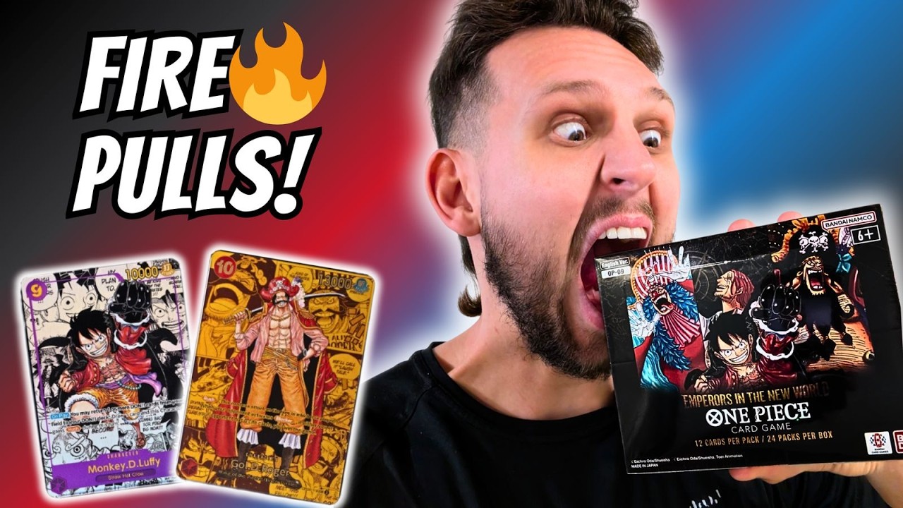OP-09(Emperors In The New World) Booster Box Opening!