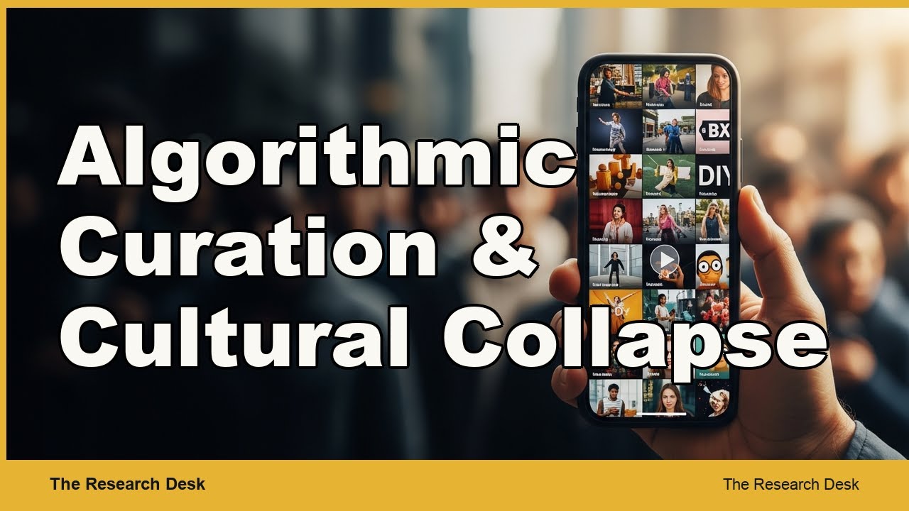 Algorithmic Curation & Cultural Collapse | The Scarcity Premium for Human Taste