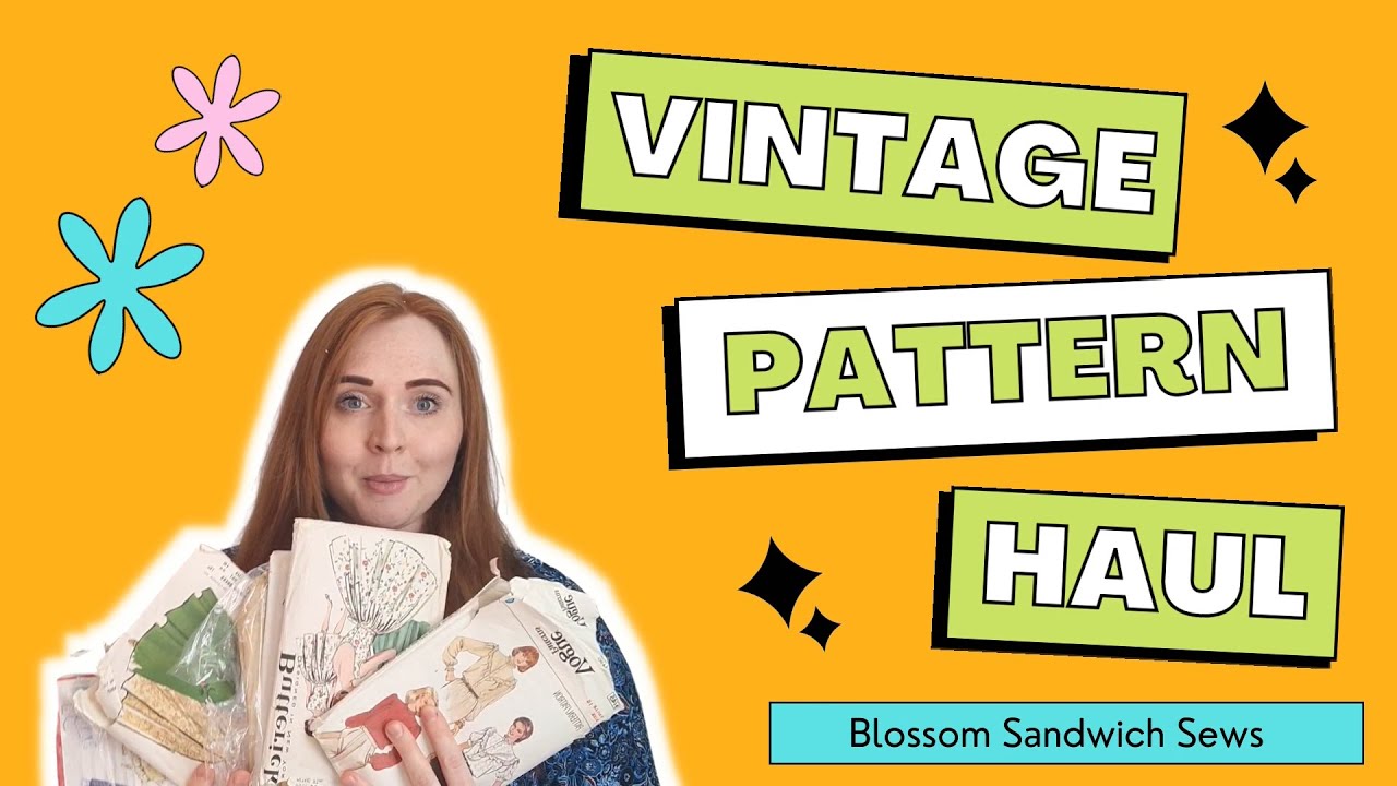 Vintage Sewing Pattern Haul!