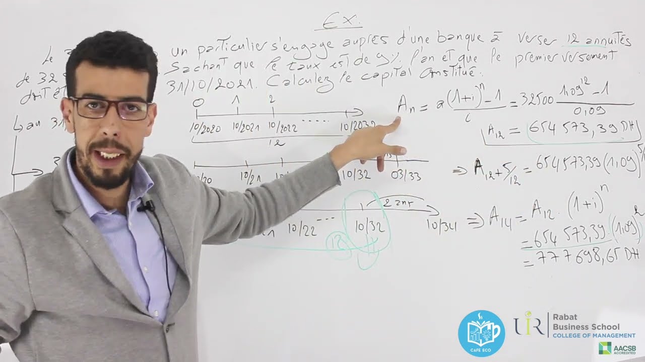 Mathématiques Financières S2 #TD Les annuités