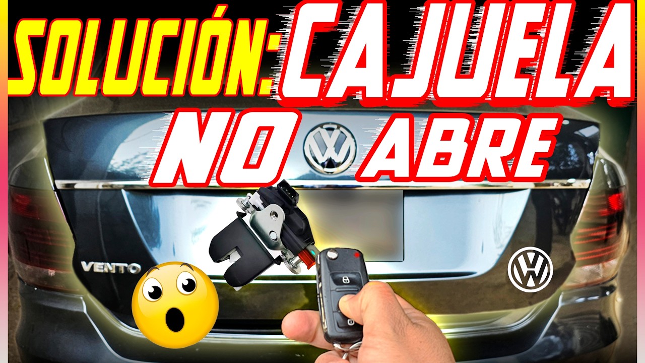 CAJUELA NO ABRE DE Vw Vento, Jetta, Golf, POLO SEDAN Cómo SOLUCIONARLO bien - Lordonbest