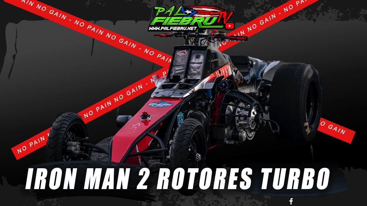 Iron Man ATV 2 Rotores Turbo New Record Personal en Salinas Speedway Pilon Motorsport x Chupa Tech