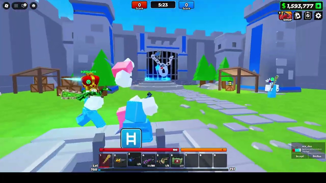Flag Wars! - Unbalanced battle