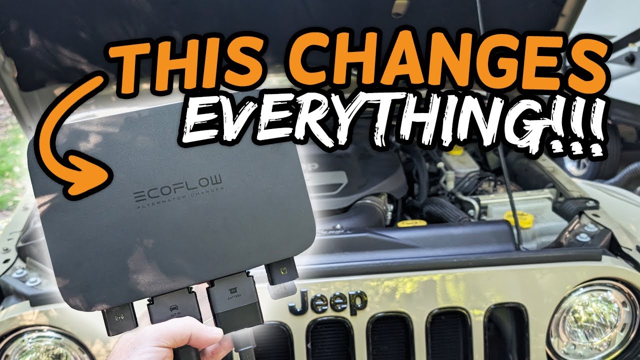 I Test & Review the EcoFlow 800W Alternator Charger // Portable Power Station Supercharger