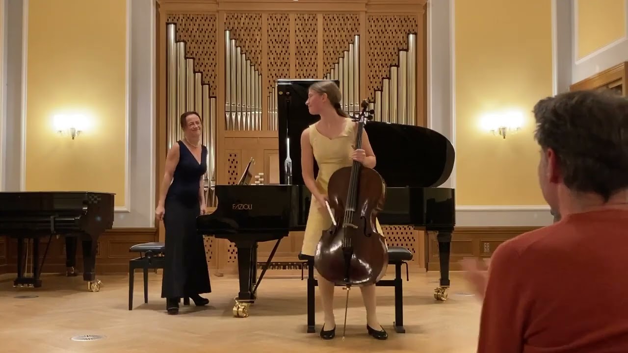 Saint-Saëns: Cello Concerto, 3rd mvmt., Henriette-Luise Knauer (13)