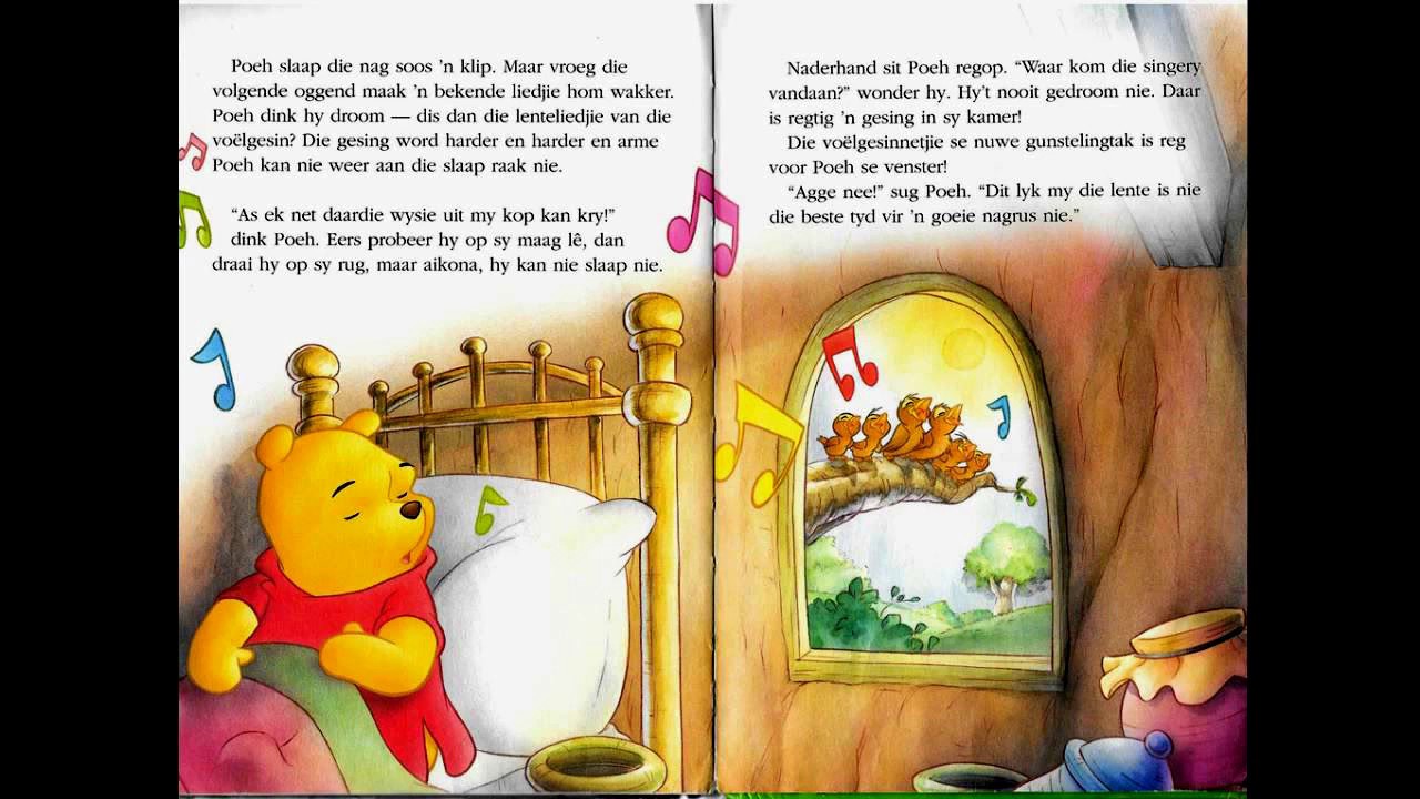 WINNIE DIE POEH EN 'N GOEIE NAGRUS Tannie Richelle Lees Afrikaanse Kinderstories