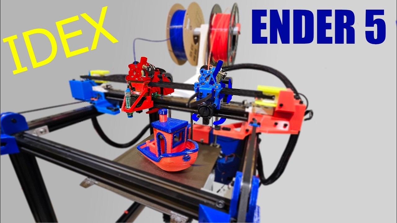 I Converted an Ender 5 to IDEX (On a budget)