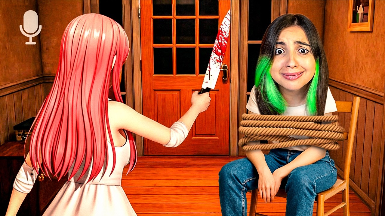 PRECISO FUGIR DA CASA DESSA MENINA BONITA MAS... ELA ESCUTA A MINHA VOZ.
