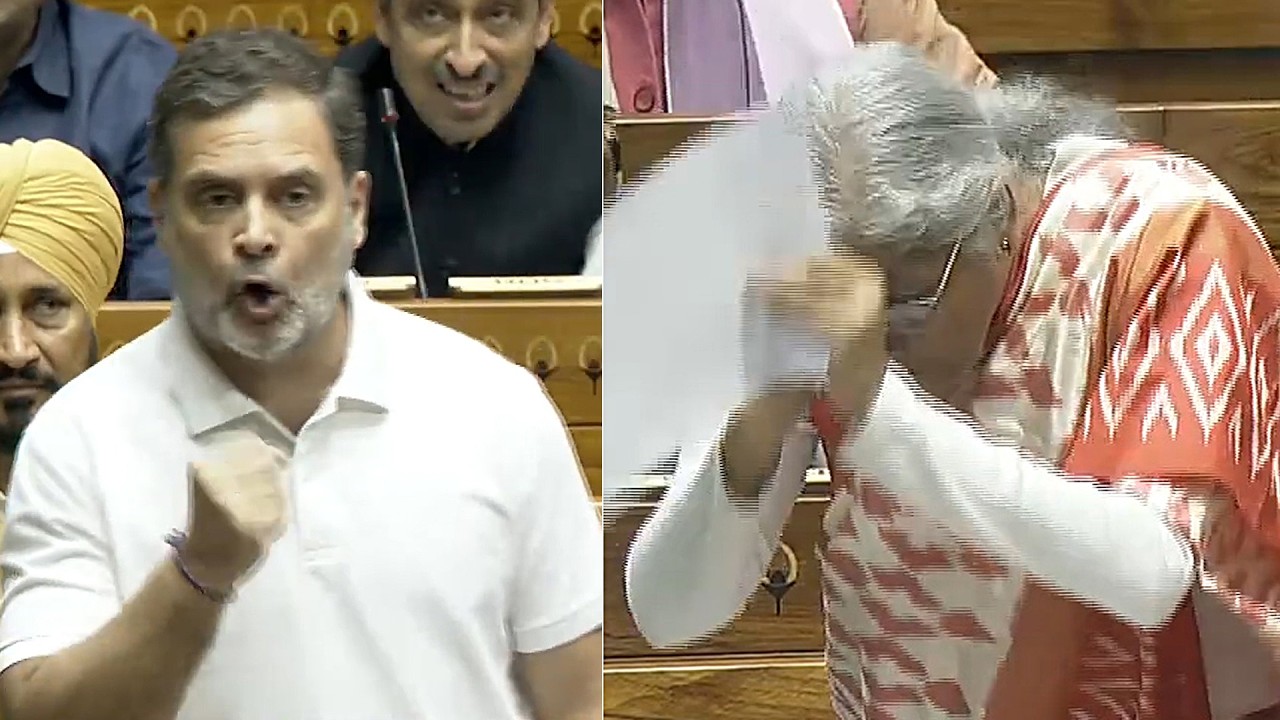 War Of Words On Nirmala Sitharaman vs Rahul Gandhi in Parliament | Congress vs BJP Party | News Buzz