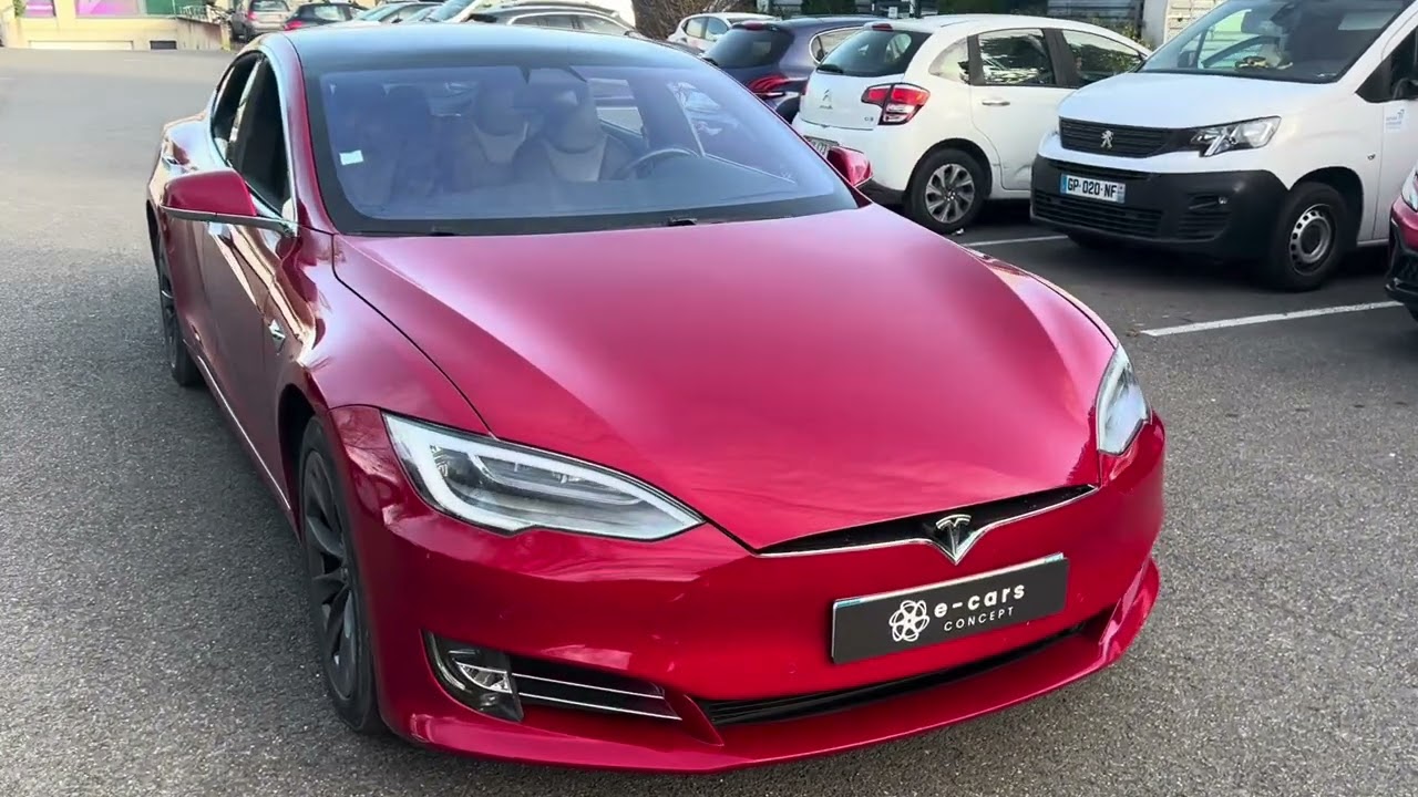 Présentation et essai de ce beau  TESLA MODEL S 100d  chez E-Cars Concept 🚀