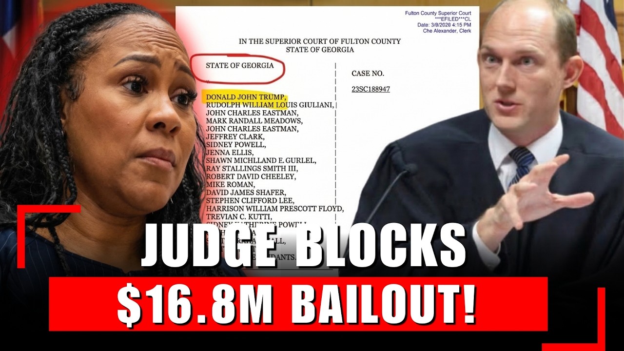 Judge Blocks $16 8M Funding Request by Fani Willis in Case Involving Donald Trump