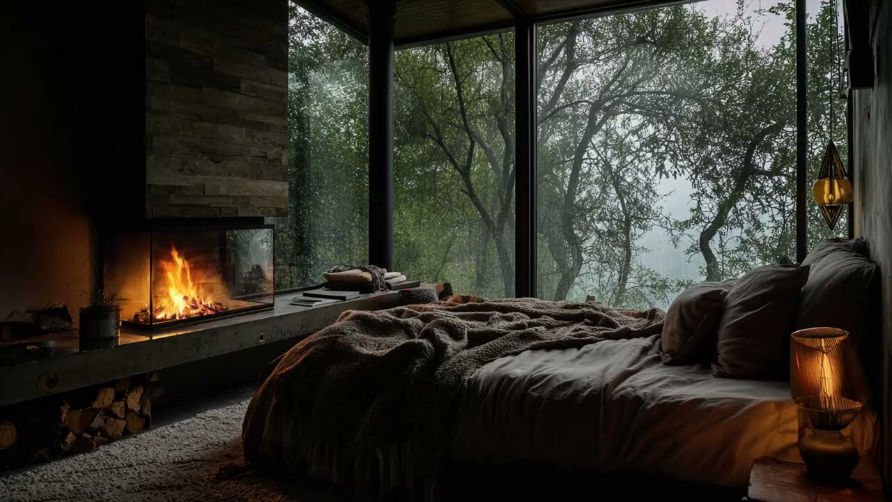 Stress Relief Sleep Music & Rain Sounds for Mind and Body Relaxation