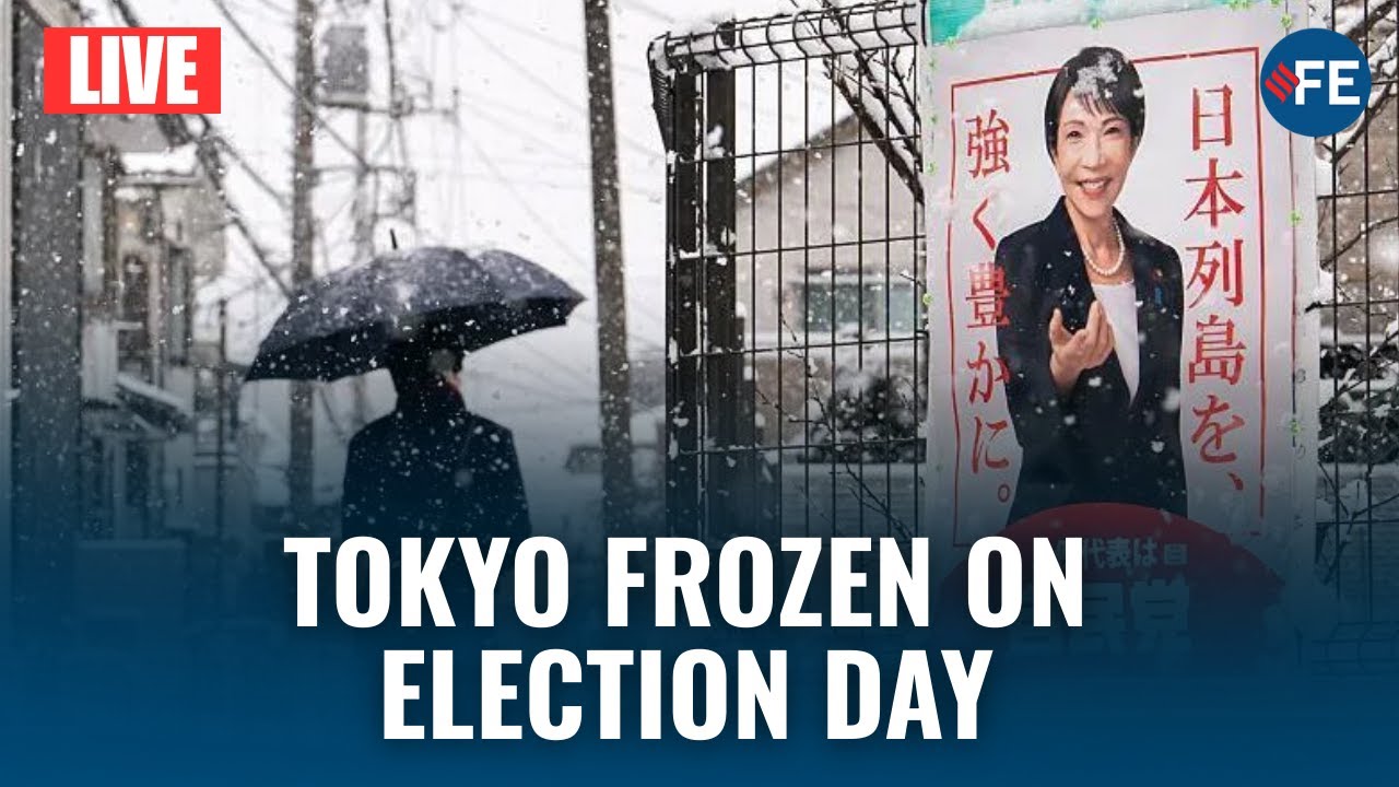 Japan Elections LIVE: PM Sanae Takaichi Faces Historic Snowstorm as Snap Election Voting Begins