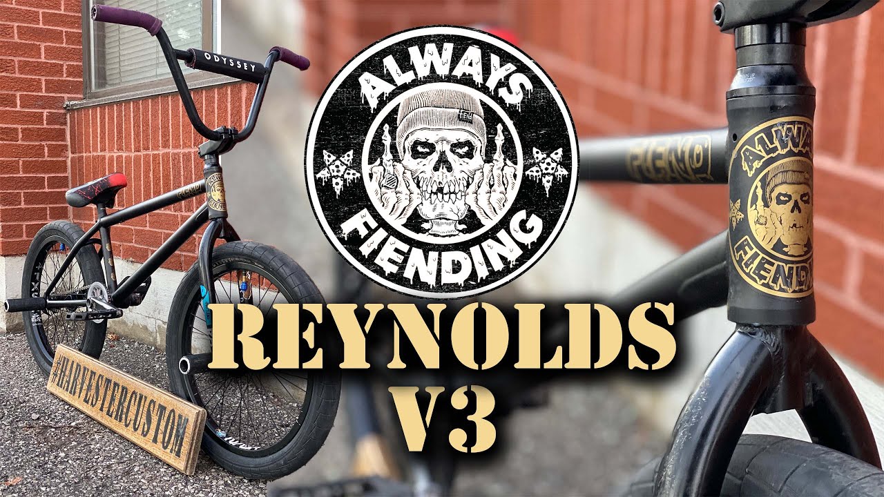 FIEND GARRETT REYNOLDS V3 FRAME BUILD @ HARVESTER BIKES