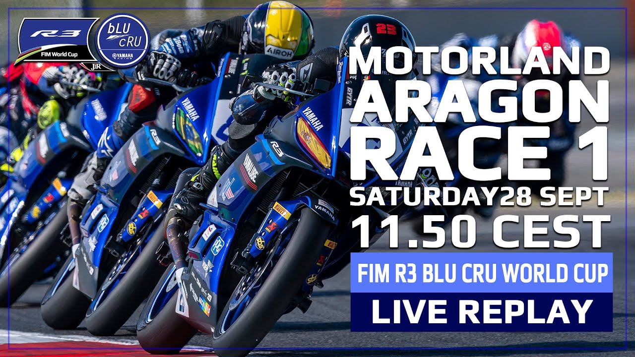 Прямая трансляция Кубка мира FIM R3 bLU cRU — 6-й раунд, гонка 1, Motorland Aragon