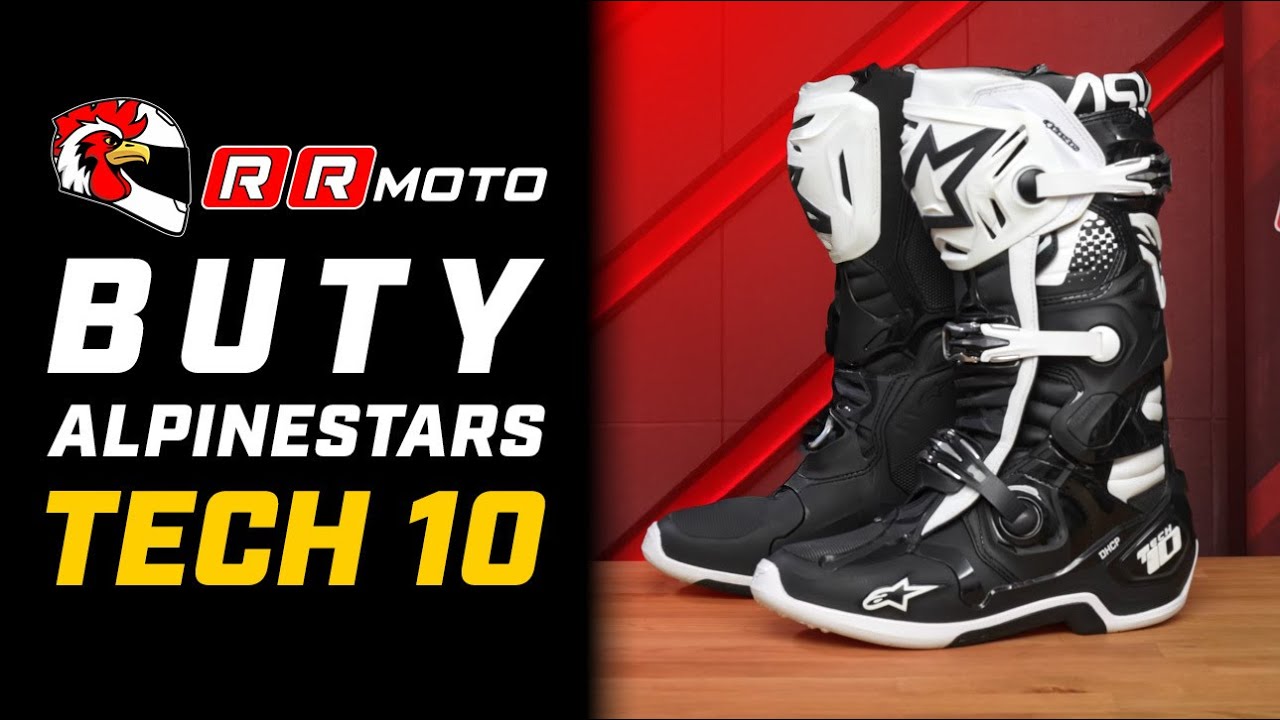 ALPINESTARS TECH 10 - zaawansowane buty motocrossowe