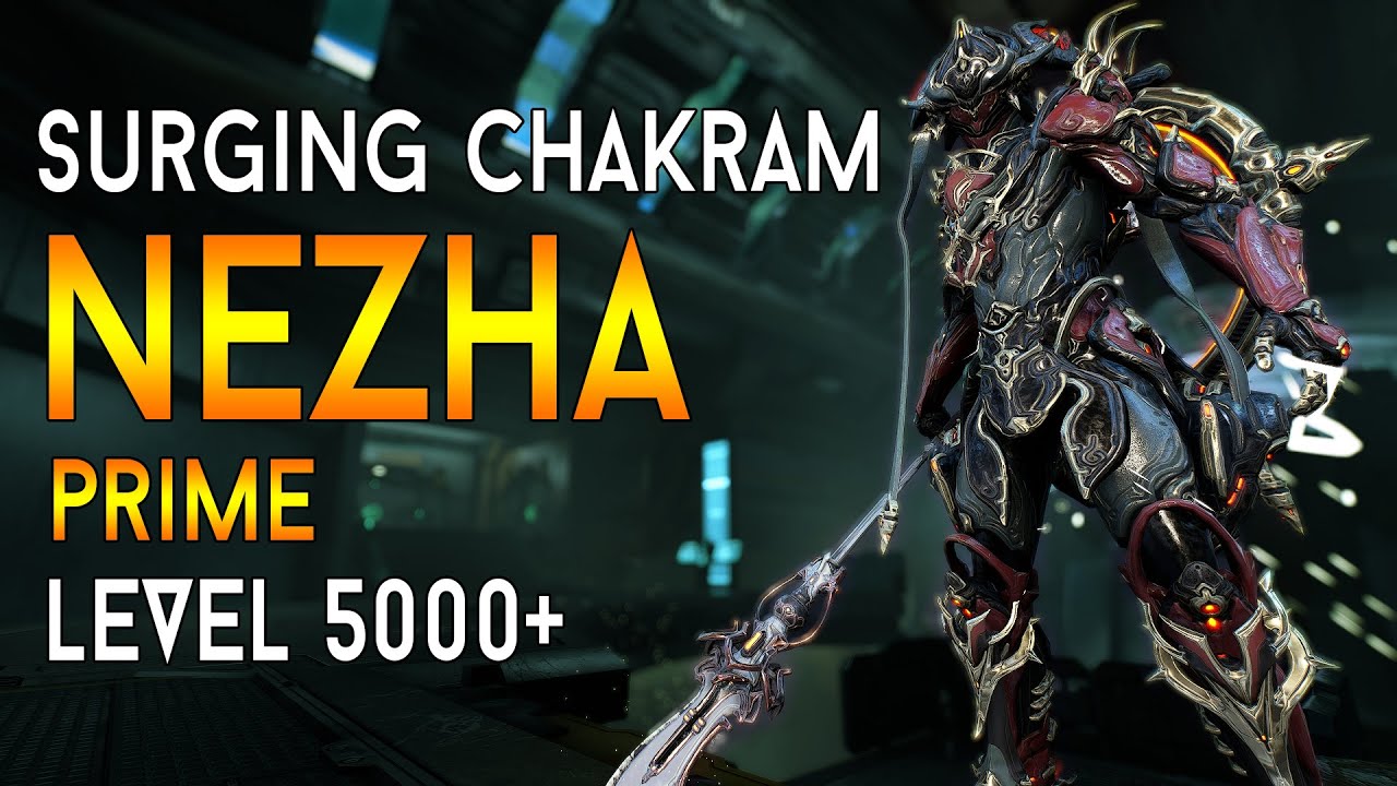 [WARFRAME] Surging Chakram NEZHA | vs Level 5000+ | Steel Path - Hard Mode Survival!