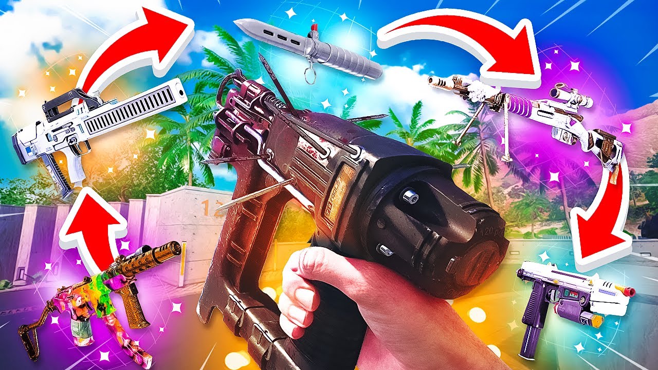 1 KILL avec les LES 30 ARMES DLC de BLACK OPS COLD WAR...🤣 (C'est trop compliqué)