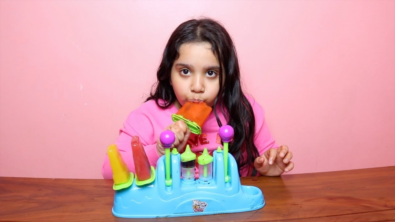 لعبة صنع الايسكريم بالنكهات الشهية!!! ! Making 3 Ice Cream with amazing flavours