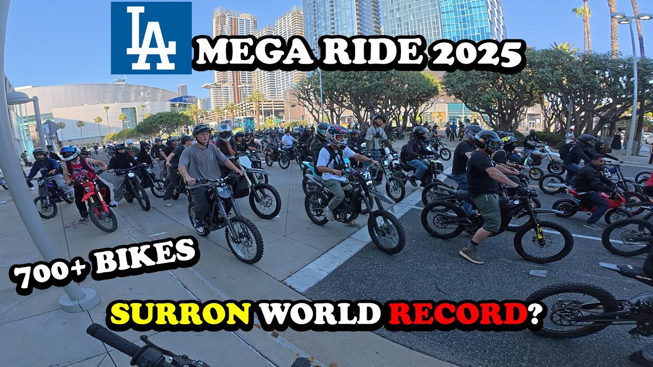LA Mega Ride 2025 | FULL RIDEOUT DAY 1