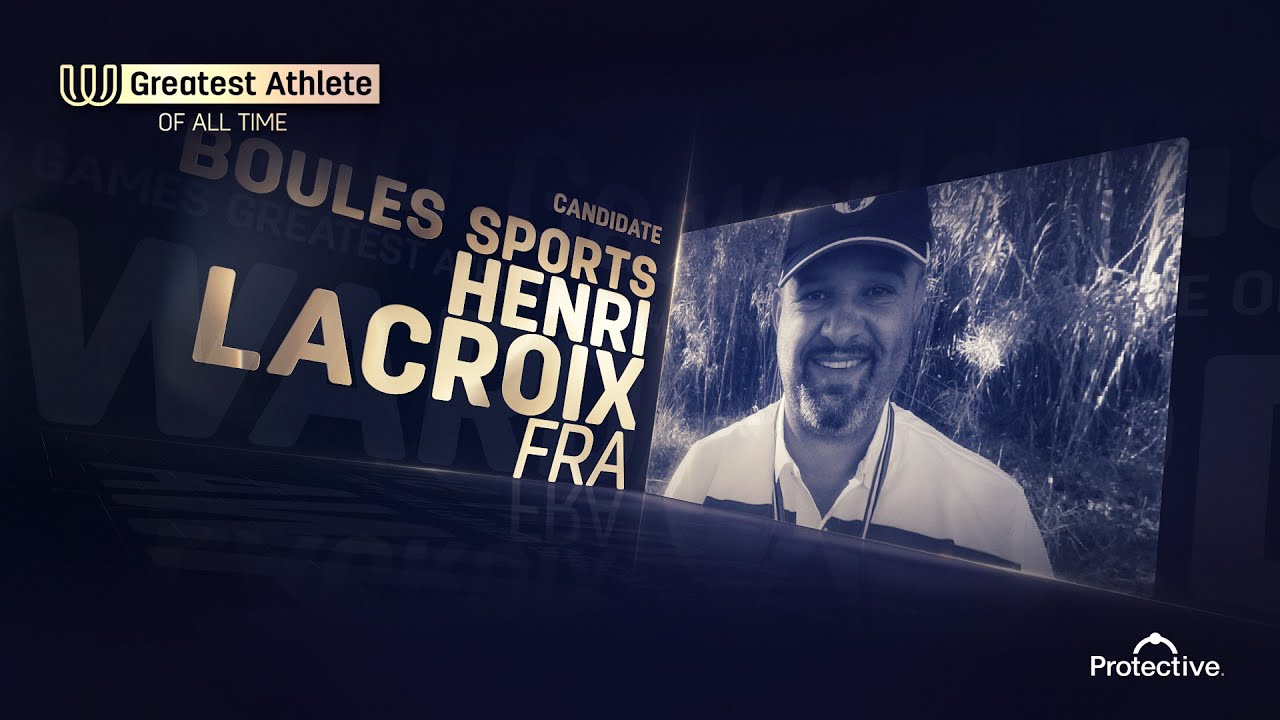 Henri Lacroix (FRA) - Candidate for The World Games' Greatest Athlete of All Time!
