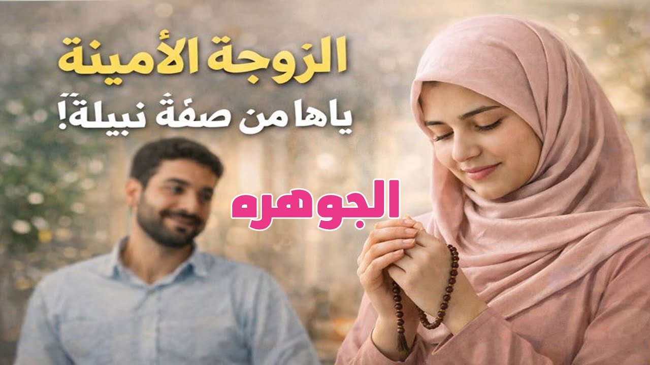 الزوجة الأمينة يا لها من صفة نبيلة
