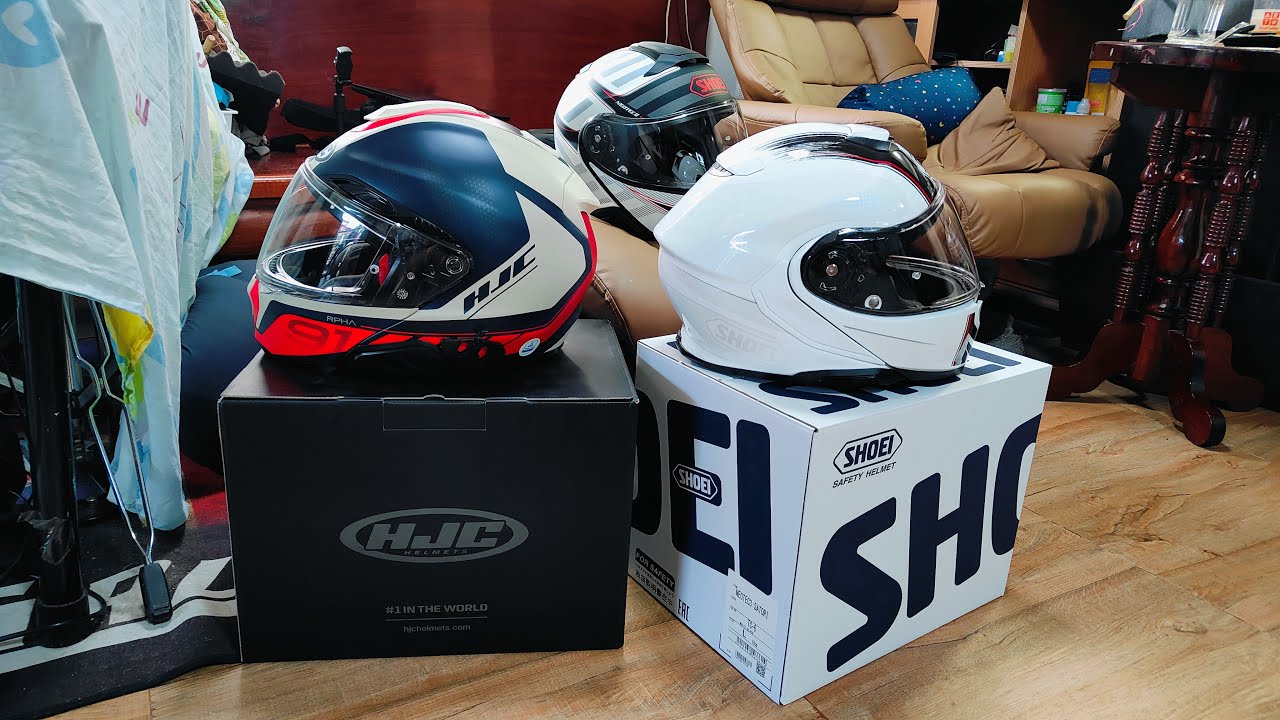 Shoei Neotec 3 ลองใส่แล้วคิดยังไงถ้าเทียบกับ Neotec 2 กับ HJC Rpha 91 Review and Compare