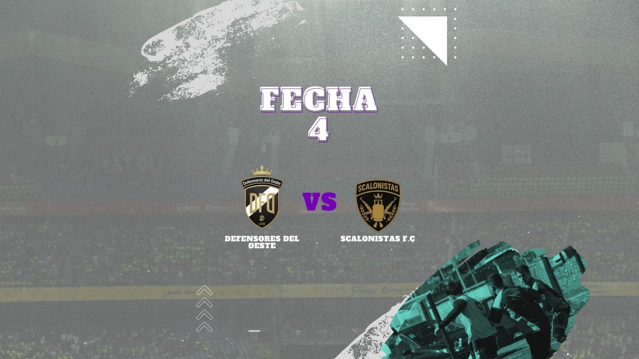 DEFENSORES DEL OESTE VS SCALONISTAS F.C | NOVA TORNEOS