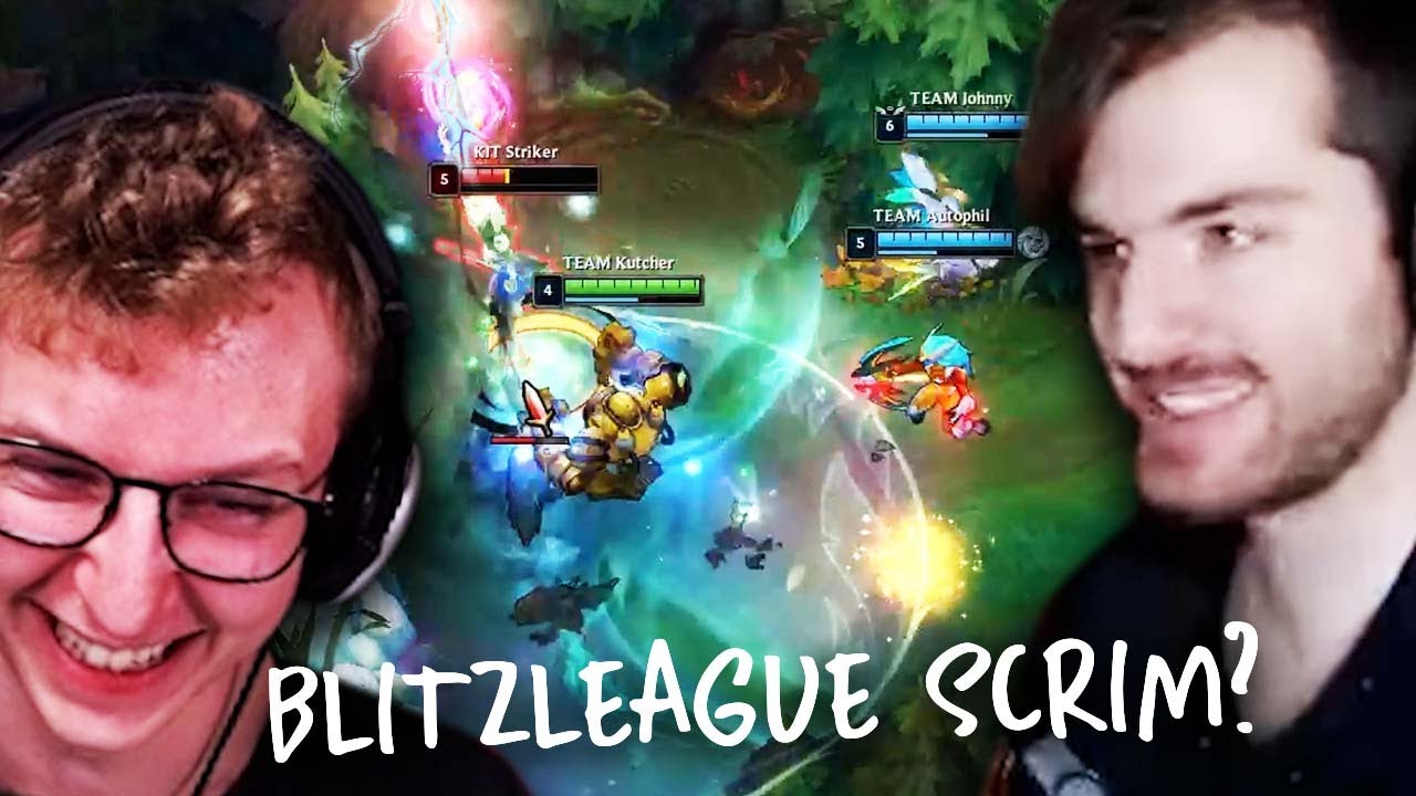 BLITZLEAGUE Scrim mit dem TEAM | Kutcher Stream Highlights