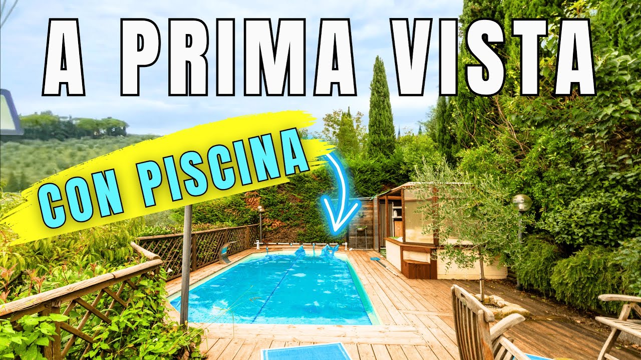Villa di lusso con piscina, giardino e posti auto in vendita a San Casciano