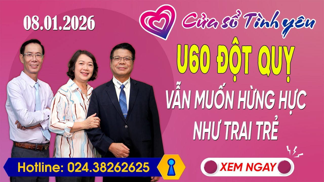 Nghe Cửa Sổ Tình Yêu Ngày 08/01/2026 | Tư Vấn Chuyên Thầm Kín | Đinh Đoàn, Hoàng Thúy Hải, Thành Văn