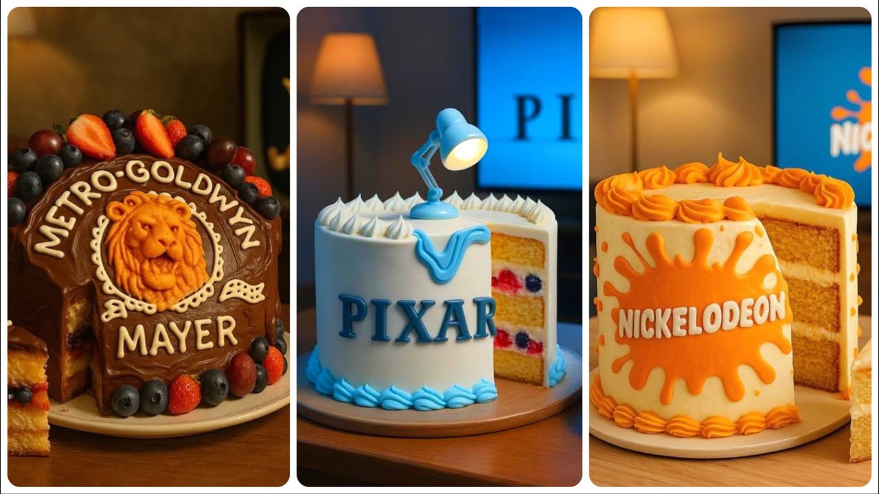 Movie Studios as Cakes🍰by AI