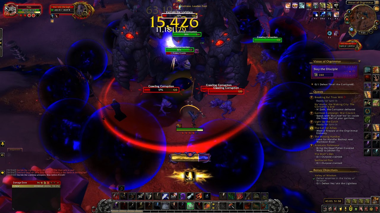 World of Warcraft Vision 3 Mask Run Outlaw Rogue OG