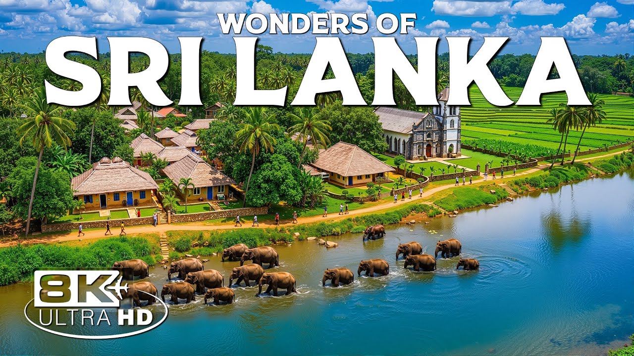 Wonders of Sri Lanka | Discover Timeless Culture and Diverse Natural Beauty  Travel 8K UHD Video