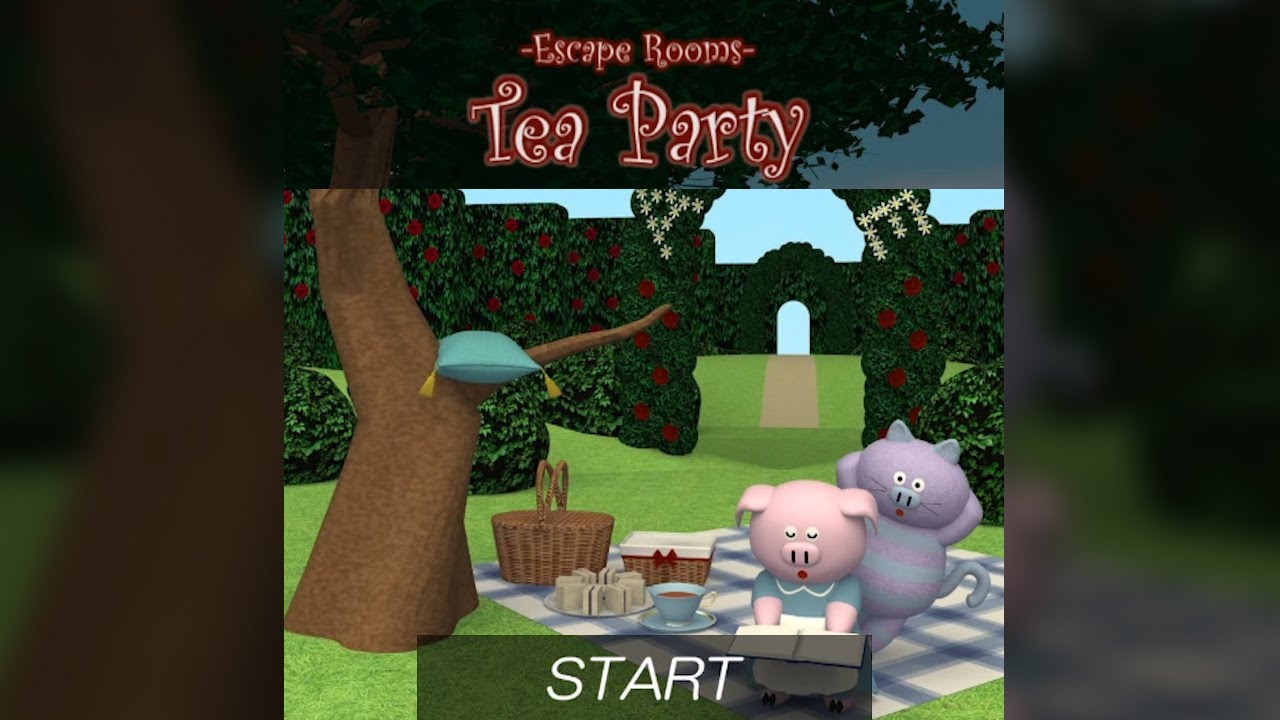 Escape Rooms Tea Party Walkthrough (NAKAYUBI)