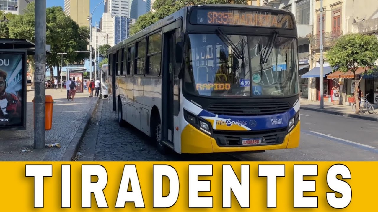 Movimentação de Ônibus #69 - Praça Tiradentes  - Centro do Rio de Janeiro (RJ) [Pt 9]