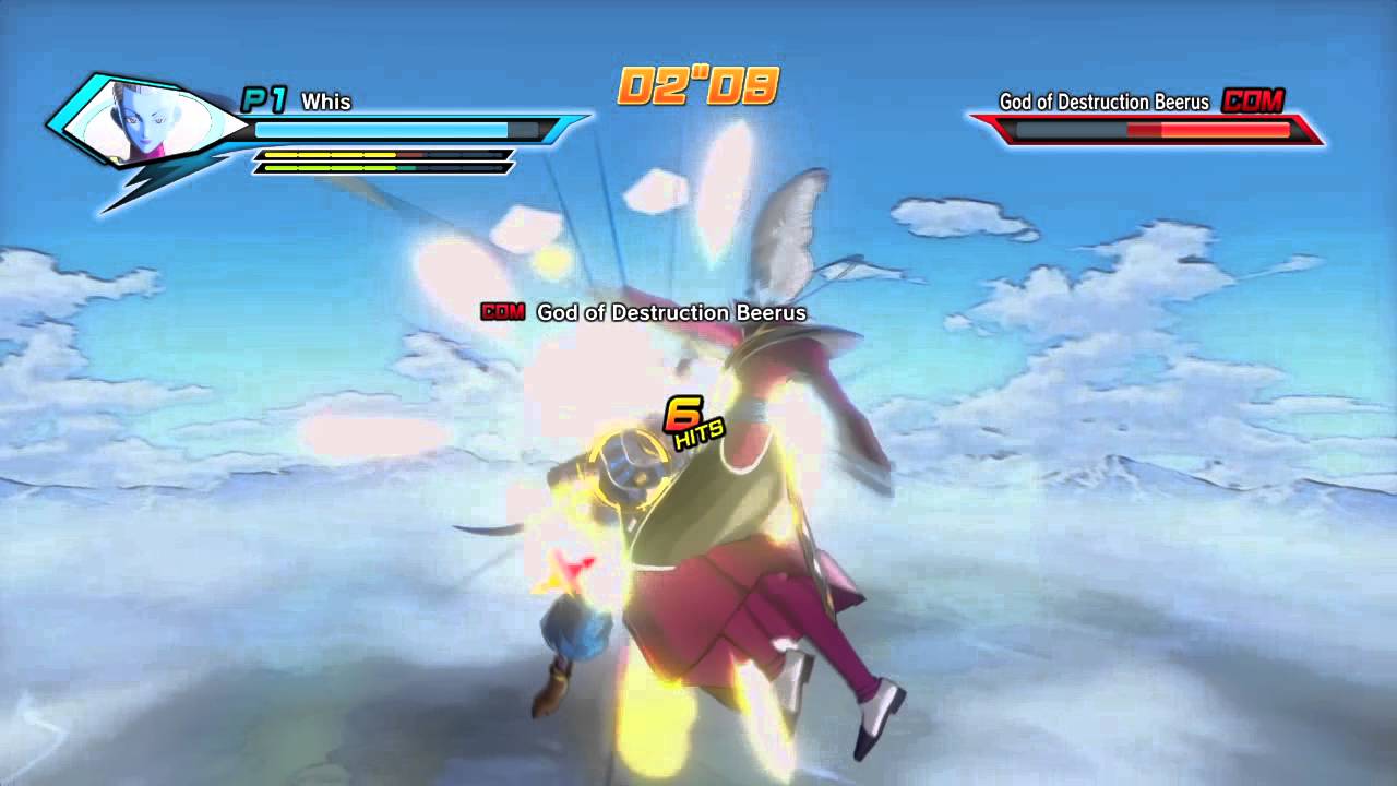 DRAGON BALL XENOVERSE우이스vs비루스