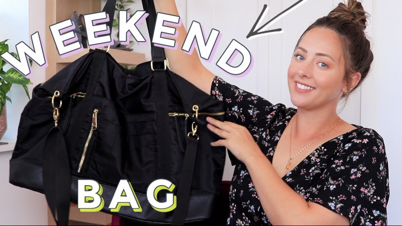 What's In My Weekend Travel Bag 2021