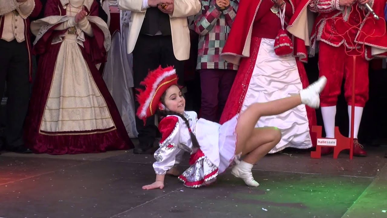 Tanzmariechen Leyla Rosenmontag 2015 Halle Saale