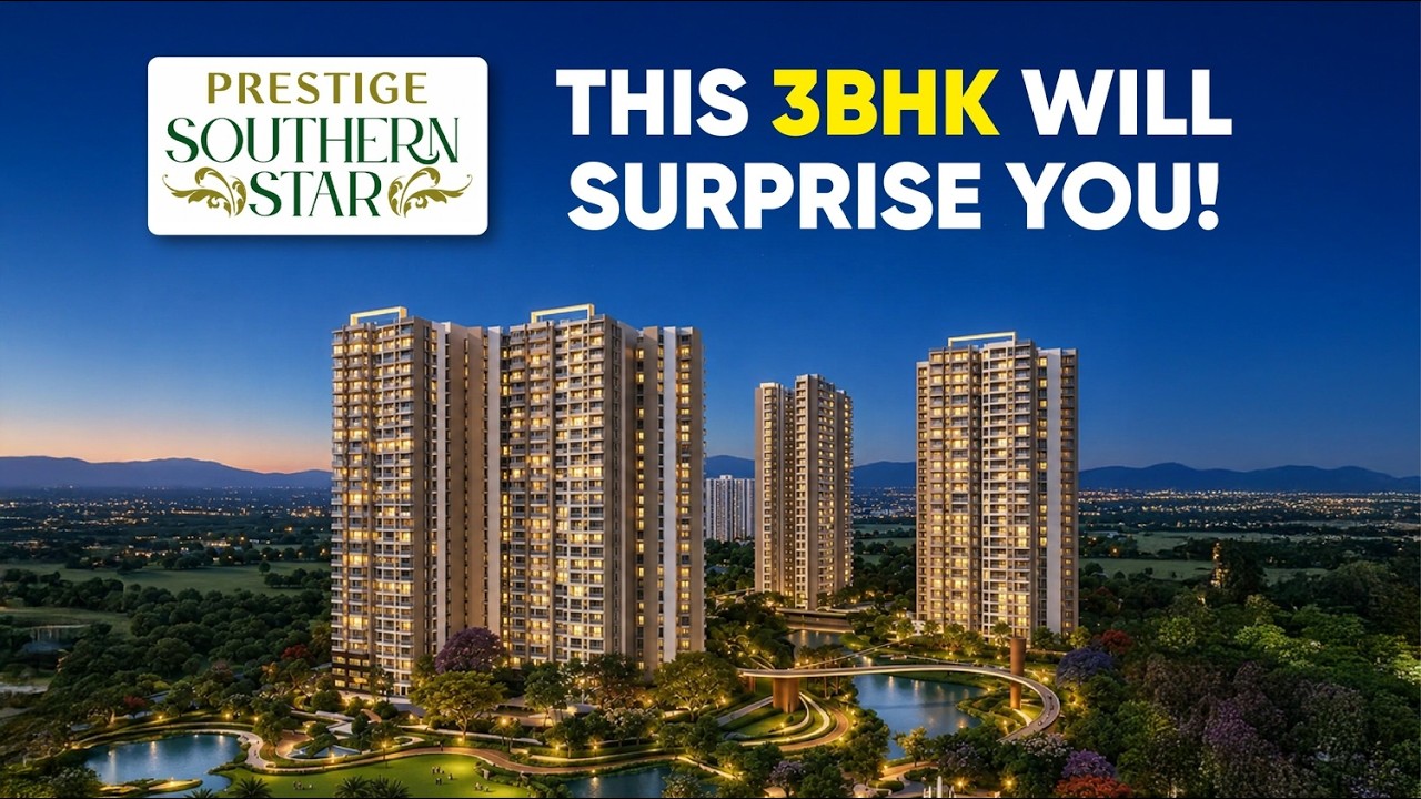 Prestige Southern Star: полный обзор 3-комнатной квартиры | Вид на озеро и премиальная планировка