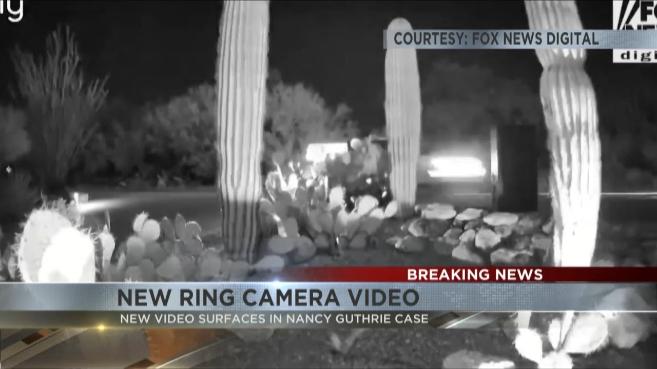 BREAKING NEWS: New Ring video shows car near Nancy Guthrie's home on morning of abduction