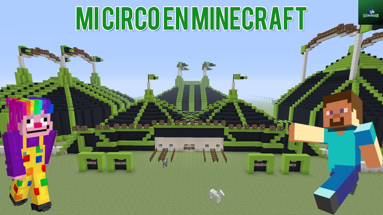 MI CIRCO EN MINECRAFT - EL CIRCO DE LUIS 09