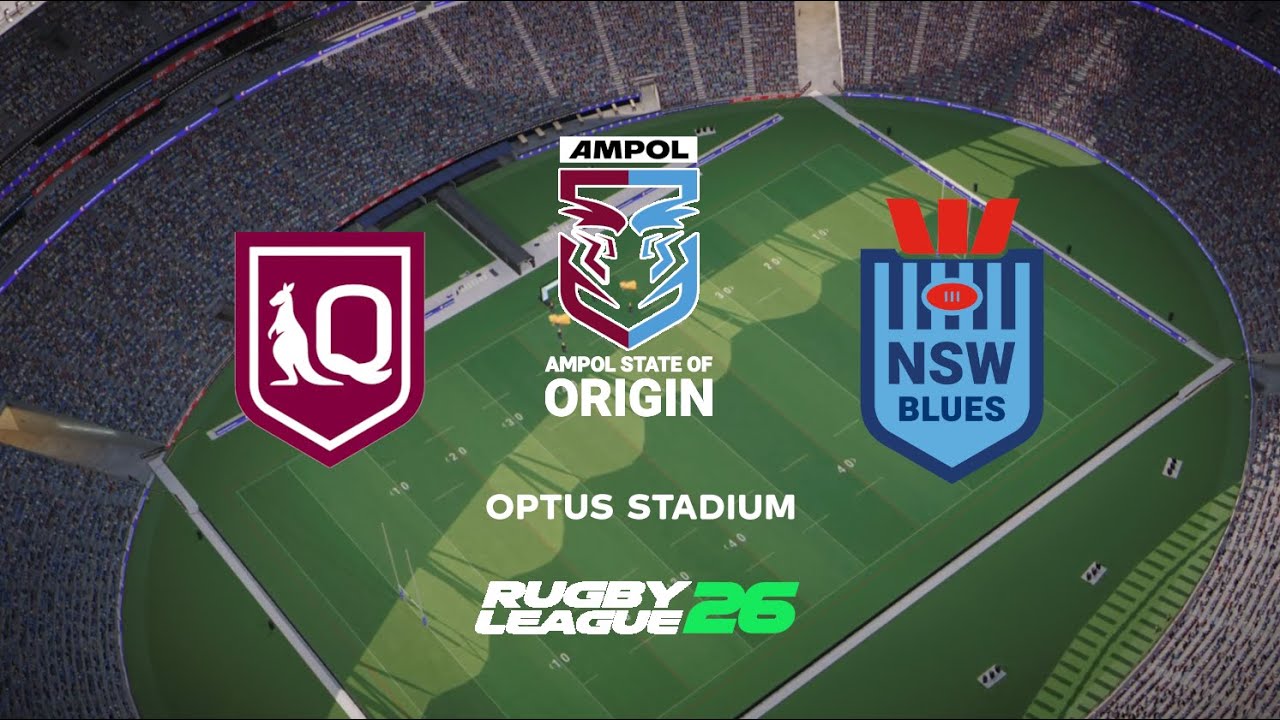 Rugby League 26 - Queensland vs New South Wales - State of Origin Game 2