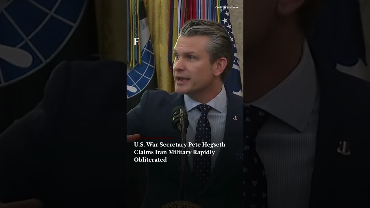 #ПервыеНовости: Трамп и Хегсет утверждают, что иранская армия &laquo;быстро уничтожена&raquo;