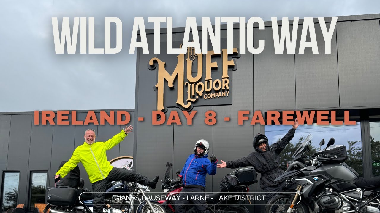 Day 8 on the Wild Atlantic Way: Motorbiking to Giant's Causeway & Farewell to Ireland