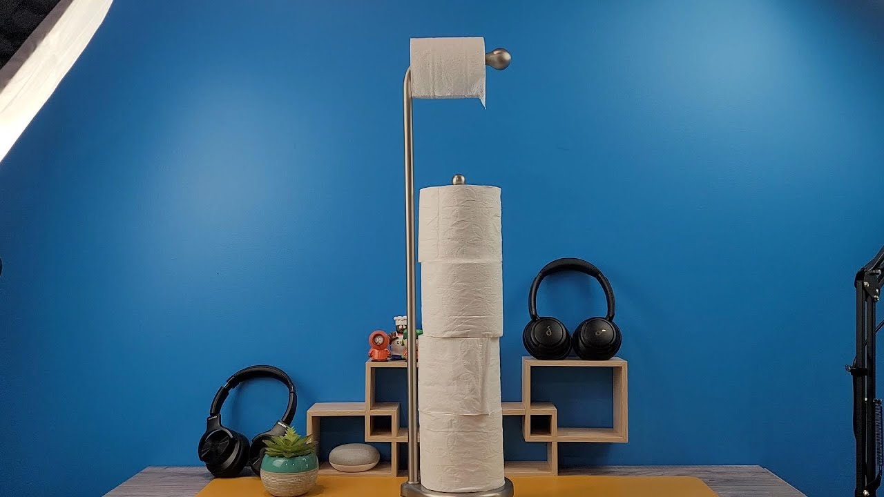 Umbra Teardrop Free Standing Toilet Paper Holder Stand